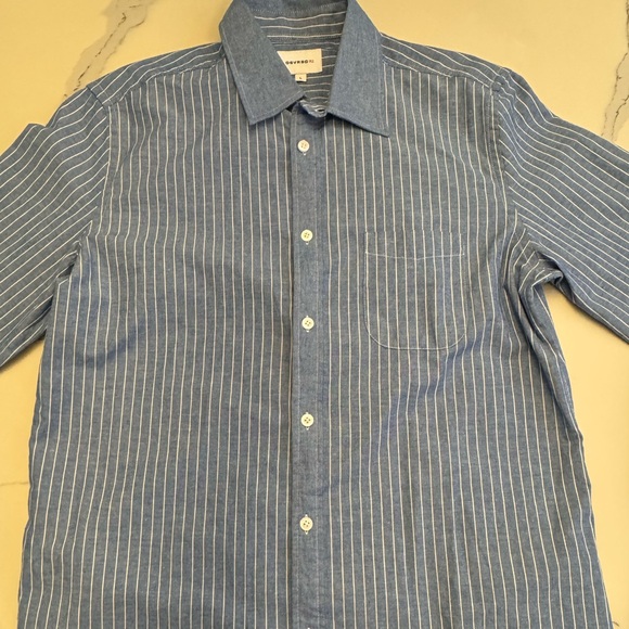 Devred Button Down Striped Long Sleeve Shirt - Picture 3 of 4